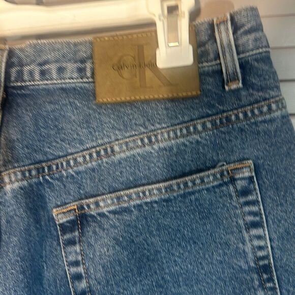 Calvin Klein Slim Straight Jeans - Blue - Picture 6 of 10